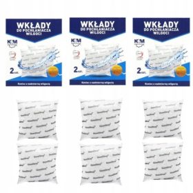 K&M Higrosorbentni ulošci za kontrolu vlage, 6 komada