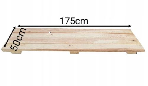 Podest blat rusztovanja, drveni vrh, 175x50 cm, Varšavska skela, Varšavska okvir