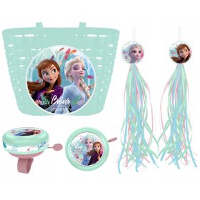  Frozen košara za bicikl 20 x 14 cm plava