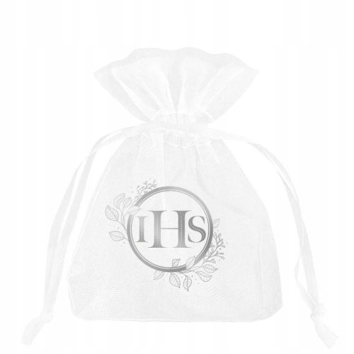 PartyPal IHS organza vrećice bijele 15 cm 10 kom.