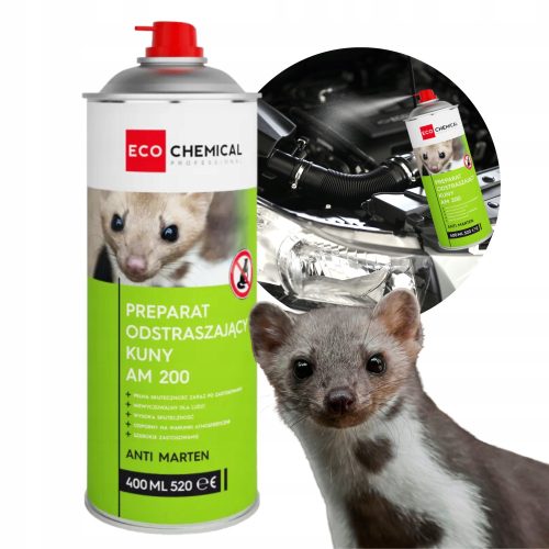 Eko Kuna Repelent, Sprej za Odvraćanje Kun i Glodavaca AM 200