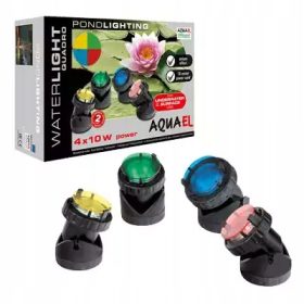   Vodeno svjetlo Quadro Podvodna vrtna svjetiljka 4x10W 100497 Aquael
