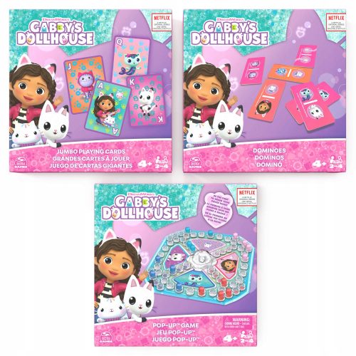  Domino mačka Gabi's House Puzzle za djecu u kutiji 28 elemenata