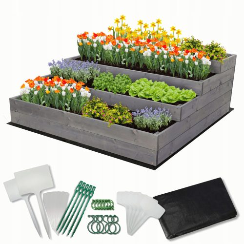  Mini staklenik 120 cm x 117 cm drvo