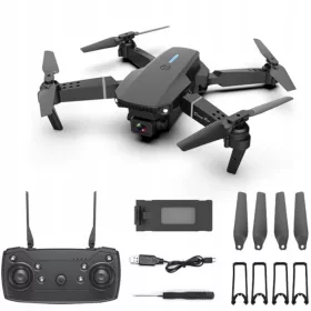   Dron s kamerom E88 Pro Pilot HD bez glave 2.4 GHz Kućište Žiroskop 1600 mAh