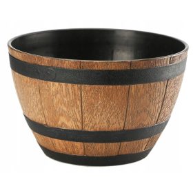    Verdenia lonac za cvijeće 40 cm x 40 x 24,5 cm promjer 40 cm plastične nijanse smeđe i bež boje