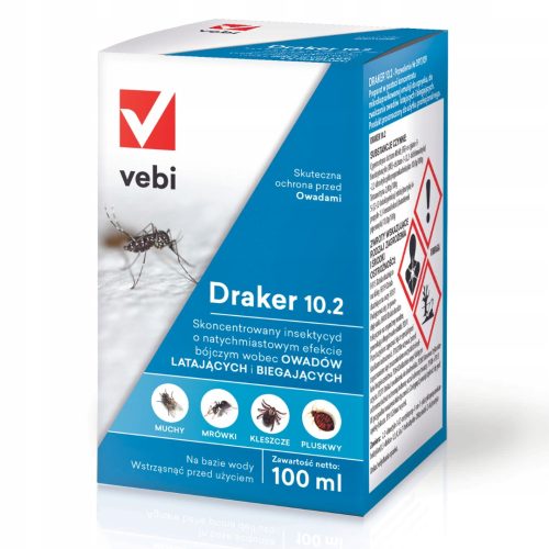  Tekućina protiv krpelja, komaraca i muha Vebi 0,1 kg 100 ml