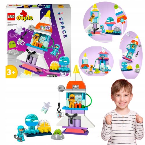  LEGO DUPLO SVEMIRSKA POSTAJA SPACE SHUTTLE AVANTURA 3u1