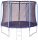 Trampolin s mrežom Spartan Safety 305 cm Plavi
