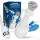  TRCR gumb za ispiranje WC školjke ODVODNI VENTIL bijeli