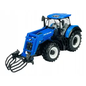 NEW HOLLAND T7.315 HD TRAKTOR SA GRABILOM 1:32