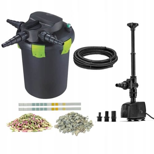 Aqua Nova NBPF-9000 | Filtr za ribnjak do 9000L + Pumpa 2000l/h + GRATIS dodaci

SUPER ZESTAW: Filtr cišćenje za ribnjak do 9000L s ugrađenom UV-C lampom 11W + Pumpa 2000l/h + Fontane mlaznice + Crije