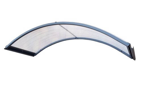 Akrol Alu Grafitni Nadstrešnica za Vrata 140 cm x 50 cm