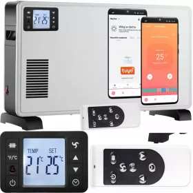 LTC 2300W Bijeli Konvektorski Grijač s Wi-Fi