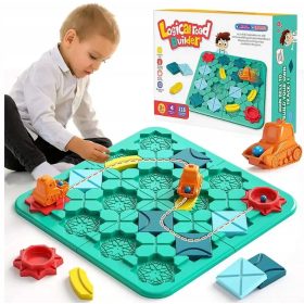   LOGIČKA IGRA ZA GRADNJU LABIRINTA I CESTE S KOCKICAMA ZA POKLON