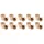  Verto saksija 8 cm x 8 x 7,8 cm, promjer 80 cm, krem treset