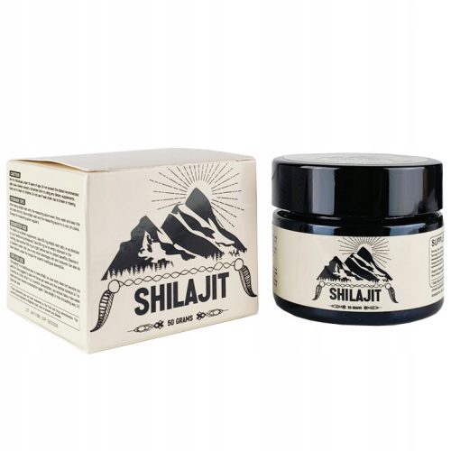 Očišćeni Mumio Shilajit iz Altaja s žličicom – Pasta od 50 grama