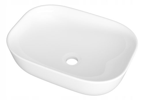 UMIVAONIK MERCA PROSTOKATNI CERAMIC | Bijela keramička umivaonika na pultu za modernu kupaonicu. Uživajte u visokoj kvaliteti i minimalističkom dizajnu ovog umivaonika. Prostrana površina i zaokružene