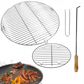    GRIL REŠETKA SET ZA VATRIŠTE ROMA MILANO 60cm GRILL BBQ POKER