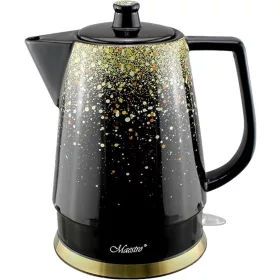    Električno kuhalo za vodu Maestro MR-074-zlatna 1500 W 1,5 l crna