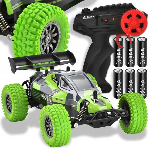 RC AUTO TERENSKI PILOT 4x4 | Daljinski Veliki Trkaći Auto za Off-road Vožnju

Ovaj terenski RC auto s daljinskim upravljanjem pruža do 90 minuta zabave i ima moćne akumulatore, antislip gume, snažne m