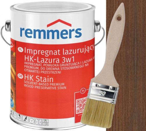  Remmers HK-Lazura 3u1 impregnacija za glazuru od oraha 5 l