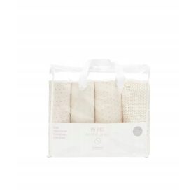   Majčinska briga 4 pak pamučnog seta za Moses košaru | MOTHERCARE 4 PACK pamučna kolijevka set za Moses Basket Blanket 70X90