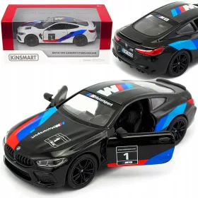   METALNI AUTOMOBIL BMW M8 KOMPETICIJA LIVERY MODEL AUTOMOBILA 1:38