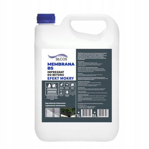 SILCOS MEMBRANA BS 5L PROZIRNI IMPREGNANT ZA BETON