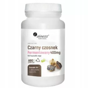   ALINESS Crni Češnjak Fermentirani 400 mg 100 kapsula - Dodatak Prehrani