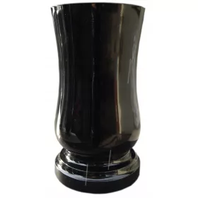 CRNI NADGROBNI VAZA 28 CM