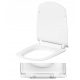SLIM WC SJEDALKA DUROPLAST SPOROG ZATVARANJA ZA CERSANIT CARINA