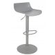 Hoker za kuhinjski šank SNAP BAR, podesiva visina, siva