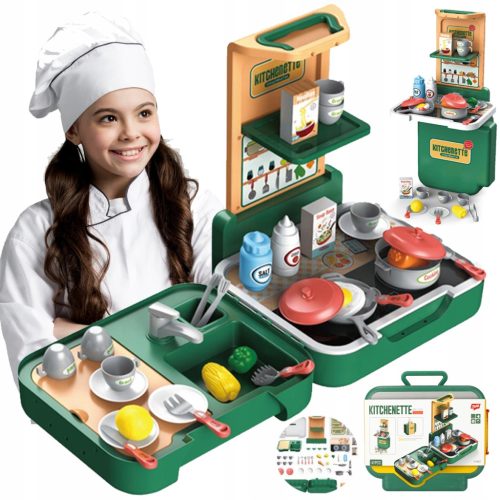 DJEČJA KUHINJA 3u1 SET 41 ELEM
