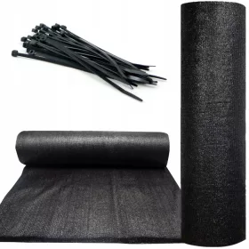   MREŽICA ZA SJENJENJE 90% 1,5x25 m MASKIRNA POKRIVNA PODLOGA ZA OGRADU UV OGRADA