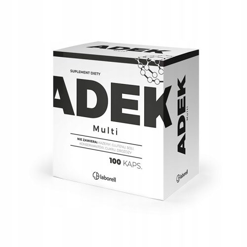 Laborell Multiwitamina ADEK A, D, E, K - 100 kapsula za dnevnu upotrebu