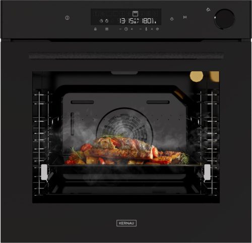  Pećnica s funkcijom pare Kernau KBO 1071 S TC B Steam 78L 10 funkcija 3 stakla