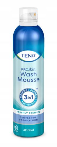 TENA Wash Mousse Pjena za pranje 3-u-1 400ml - Nježan i učinkovit čistač za osjetljivu kožu