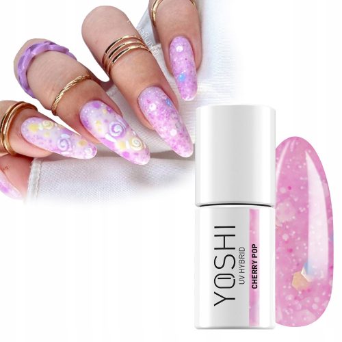 YOSHI Trešnja Pop hibridni lak za nokte 6 ml 721