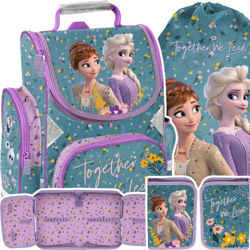 kolska torba za djevojčice Frozen 17l Paso + 2 dodatna proizvoda