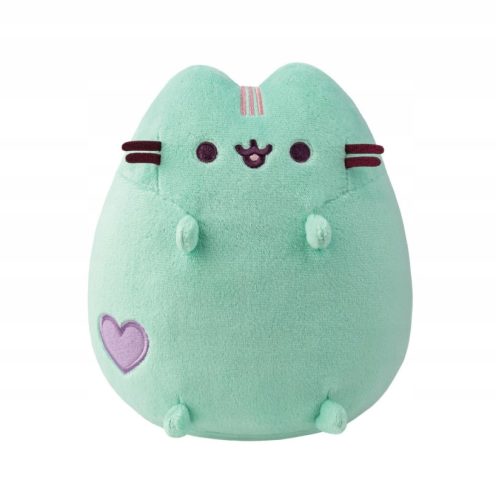 PUSHEEN MINT maškota srca 19cm SRETAN