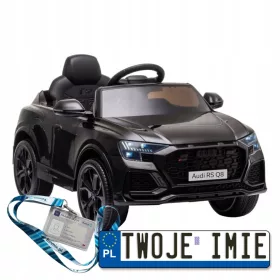 Audi RS Q8 dječji električni automobil crne boje