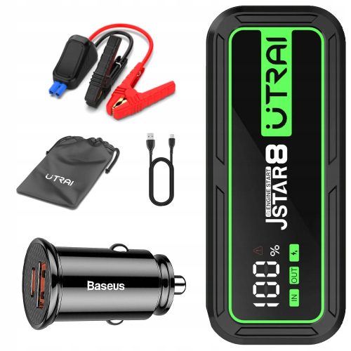 UTRAI JSTAR 8 Booster Jump Starter 12V 3000A 20000mAh