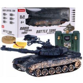   Kamufilirani tenk T-90 za daljinsko upravljanje | Za djecu 3+ | Model za gađanje | Kamuflaža 1:28