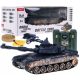Kamufilirani tenk T-90 za daljinsko upravljanje | Za djecu 3+ | Model za gađanje | Kamuflaža 1:28