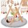KiddyMoon Edukativni Stalak za Gimnastiku s Svijetlo Sivom Pjenastom Podlogom BT-001