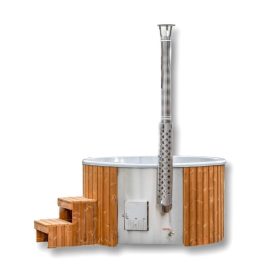   Okrugli vrtni jacuzzi s integriranim grijačem (od proizvođača)