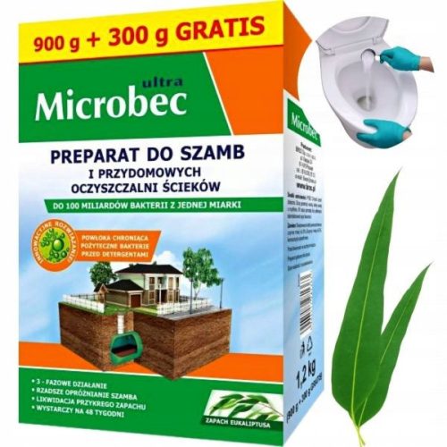 BROS- MICROBEC ULTRA 900G EUKALIPTUS + 300G GRATIS