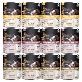    PET REPUBLIC mokra hrana za pse komadići u umaku, mješavina okusa 12 x 800g