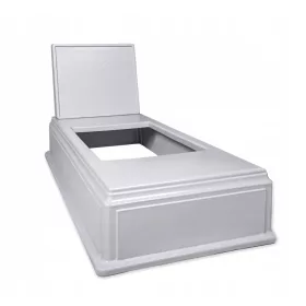    Plastični nadgrobni spomenik, jeftin spomenik sivog groblja